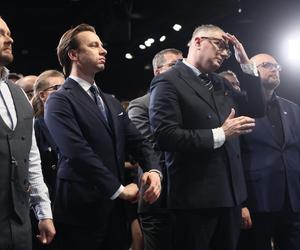 Przemysław Wipler w sztabie wyborczym Konfederacji i Bezpartyjnych Samorządowców