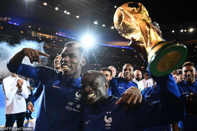 Paul Pogba i N'Golo Kante