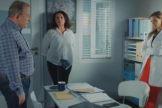 M jak miłość odc. 1762. Ewa Kalinowska (Anna Kerth), Marysia (Małgorzata Pieńkowska), Staszek Popławski (Sławomir Holland)