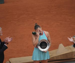 Aryna Sabalenka we łzach po porażce w finale Roland Garros