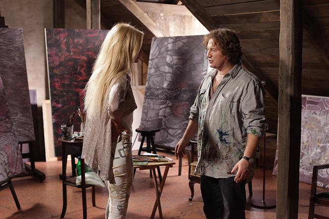 RANCZO 7 sezon. Kusy (Paweł Królikowski), Monika (Emilia Komarnicka)