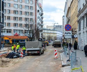 Ul. Złota i Zgoda w Warszawie – przebudowa