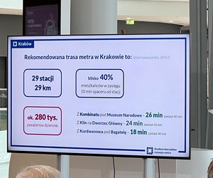 Kraków pokazał pierwszą linię metra