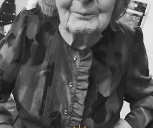 Herbuś pięknie pożegnała babcię