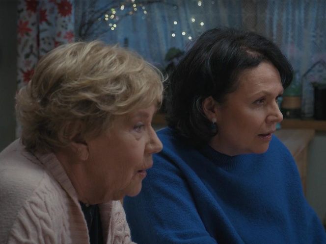 M jak miłość, odcinek 1855: Barbara (Teresa Lipowska), Marysia (Małgorzata Pieńkowska)