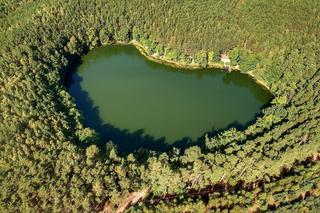 Cud natury ukryty w Lubuskiem! Jak dojechać nad jezioro w kształcie serca? Zobaczcie na te zdjęcia!