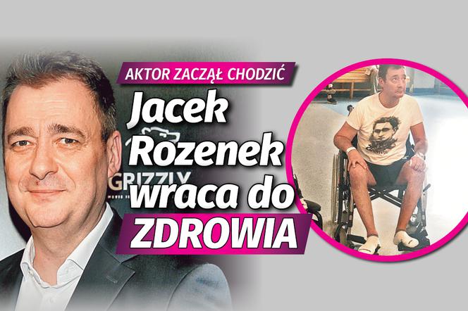 Jacek Rozenek wraca do zdrowia