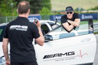 Robert Lewandowski na AMG Driving Academy