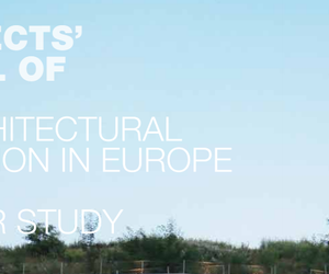 Architekci w Europie. Raport 2016