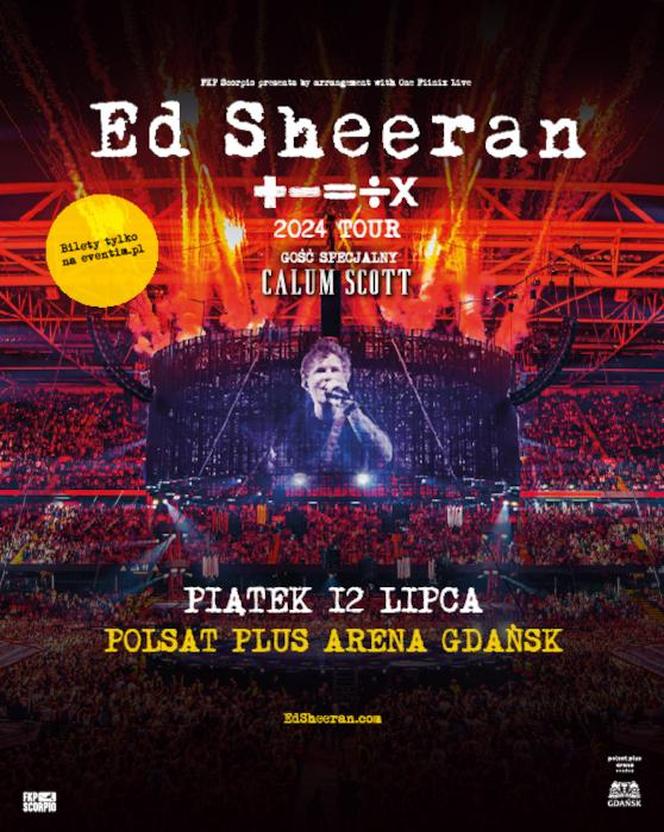 Ed Sheeran w Polsce 2024