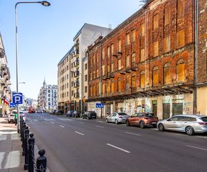 Ulica Okrzei w Warszawie przed przebudową