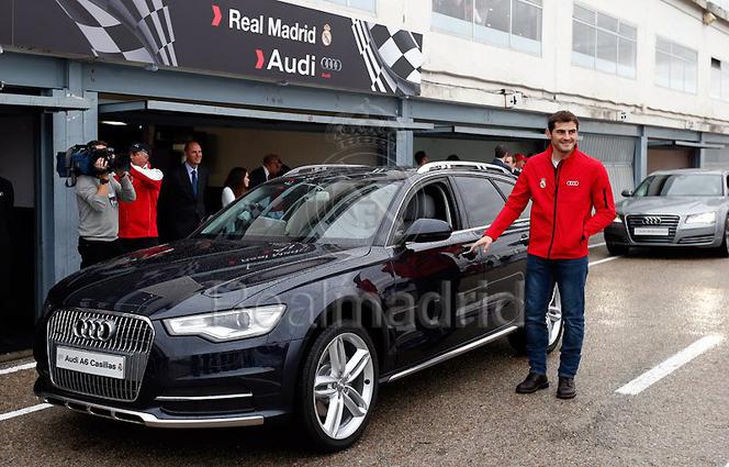 Iker Casillas i jego Audi