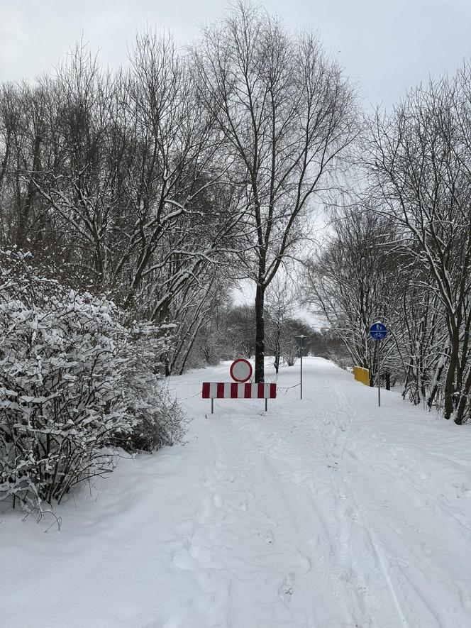 Ulica Sportowa w Piekarach Śl. została zamknięta