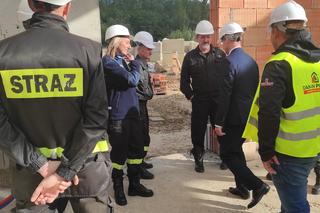 Budowa nowej strażnicy w Kazimierzu Biskupim