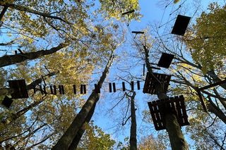 Park linowy pod Toruniem. To miejsce idealne na wakacyjny wypad - nie tylko z dziećmi