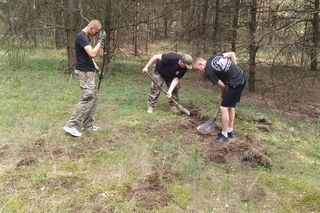 W Pile odnaleziono fundamenty schronu 