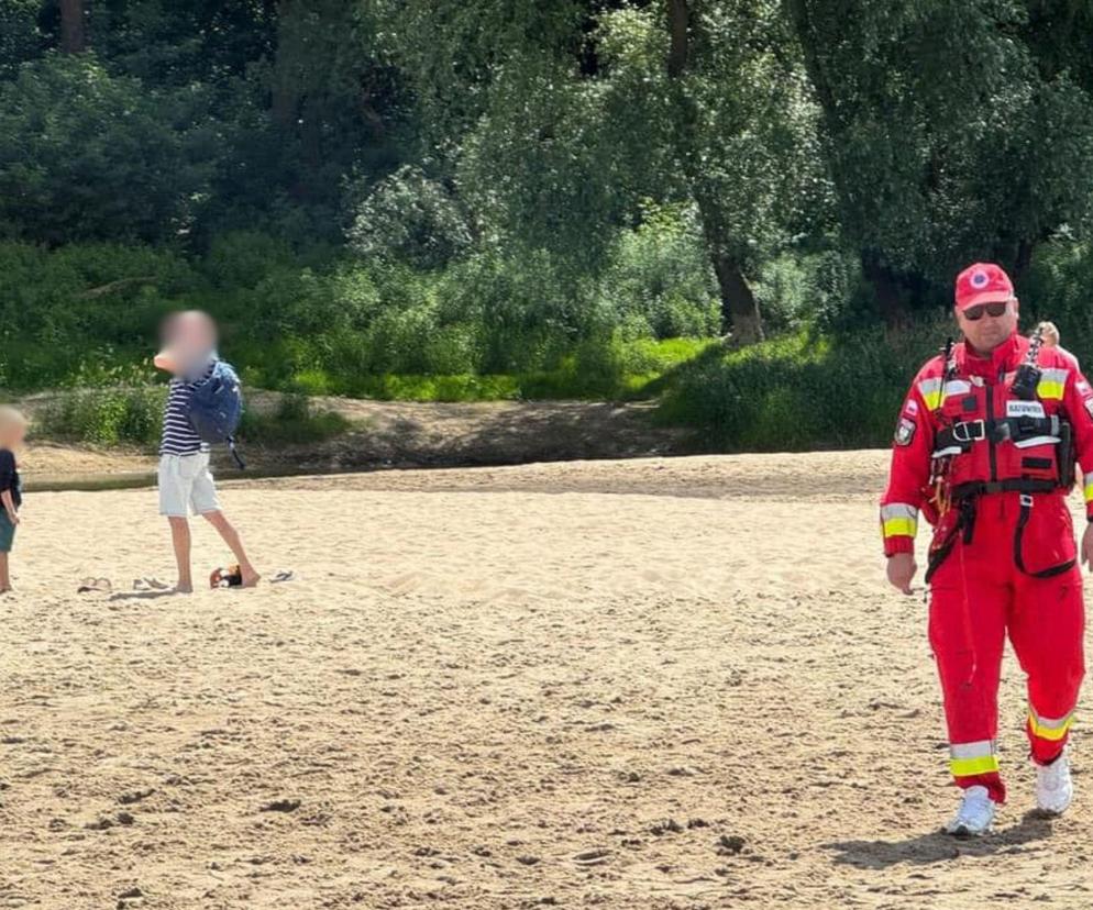 O tym zagrożeniu nad wodą nikt nie mówi. WOPR ostrzega po incydencie w Toruniu 