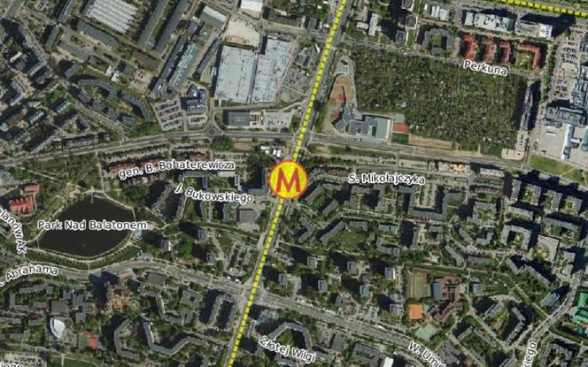 Metro M3 – stacja Jana Nowaka-Jeziorańskiego