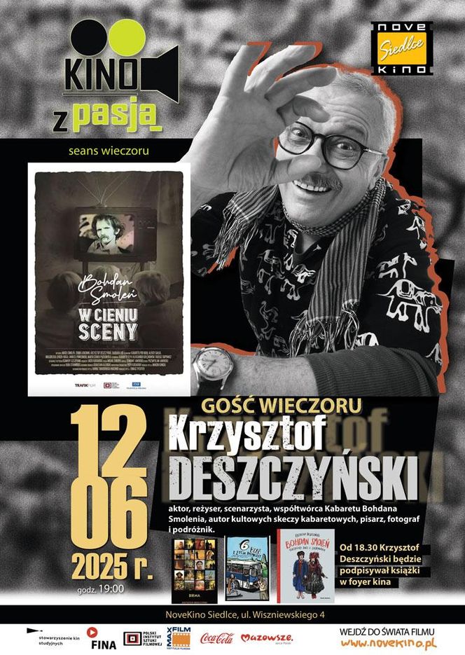 Film „Bohdan Smoleń. W cieniu sceny już 12 czerwca w Novekino Siedlce
