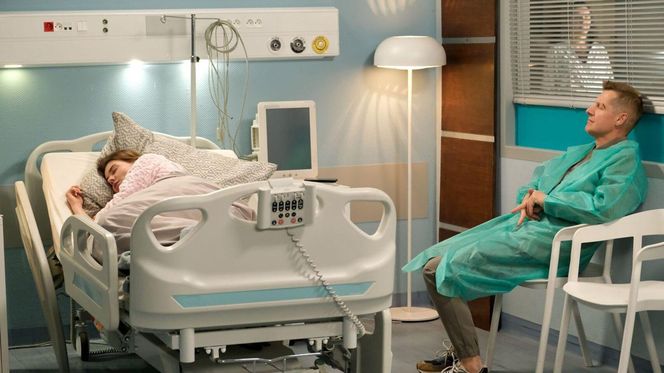 M jak miłość odc. 1878. Franka (Dominika Kachlik), Paweł (Rafał Mroczek)