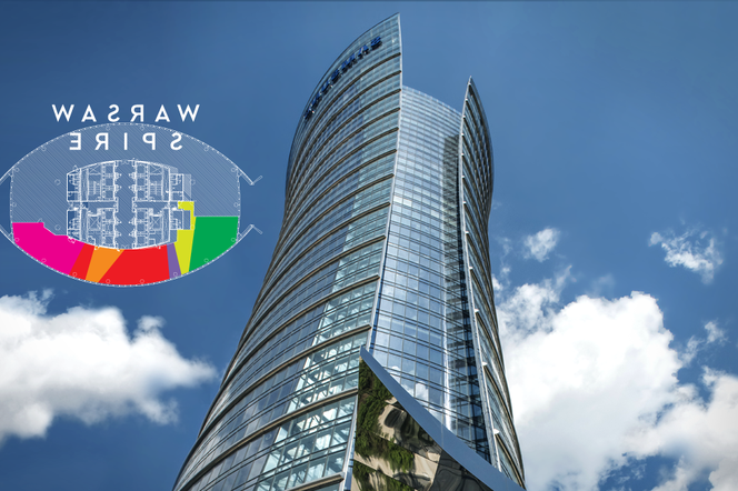 Konkurs na projekt wnętrz w wieżowcu Warsaw Spire