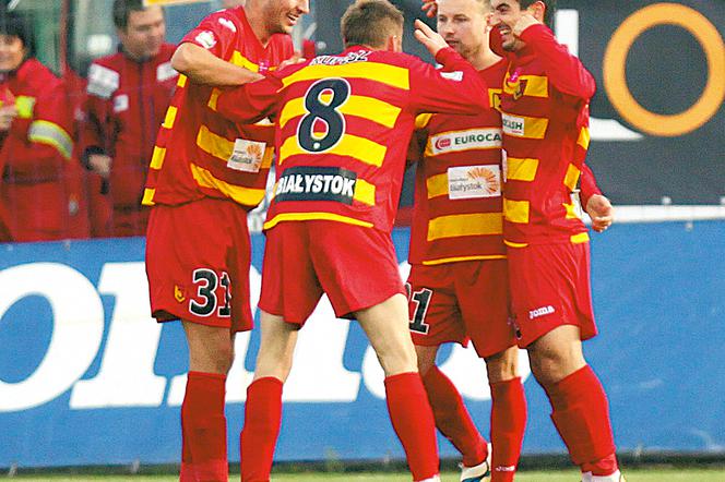 Ekstraklasa, mecz Jagiellonia - Bełchatów, wynik 1:0. Tomasz Frankowski strzelił ze spalonego i wyprzedził Lubańskiego