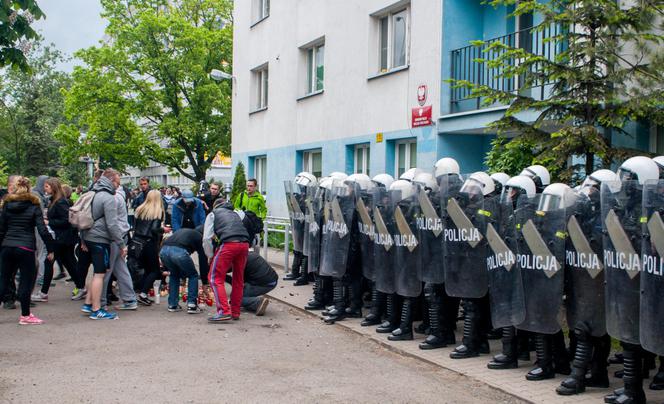 protest policja śmierć IGOR