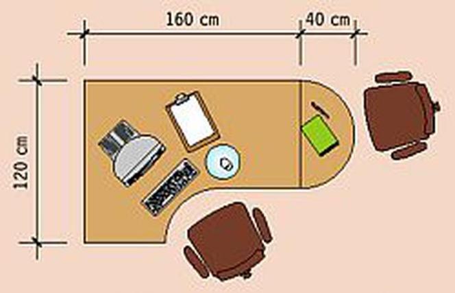 Нарисовать схему стола