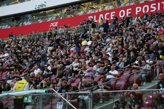 Koncert AC/DC w Warszawie (4.07.2025) - część druga. Organizatorem koncertu jest Live Nation