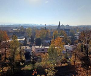 Widok na Czeski Cieszyn z polskiego Cieszyna