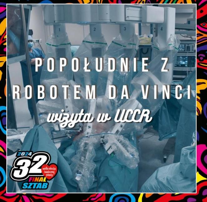 Popołudnie z robotem Da Vinci