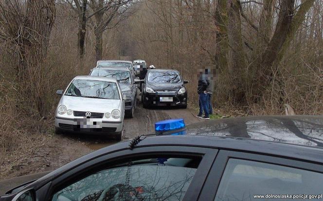 Kibole Zagłębia i Górnika czekali w lesie na fanatyków Karkonoszy 
