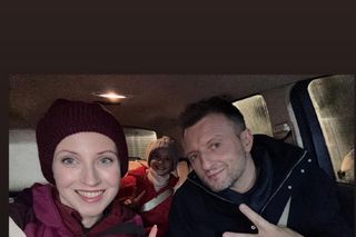 M jak miłość odc. 1857 na planie. Bartek (Arkadiusz Smoleński), Natalka (Dominika Suchecka), Hania (Wiktoria Basik)