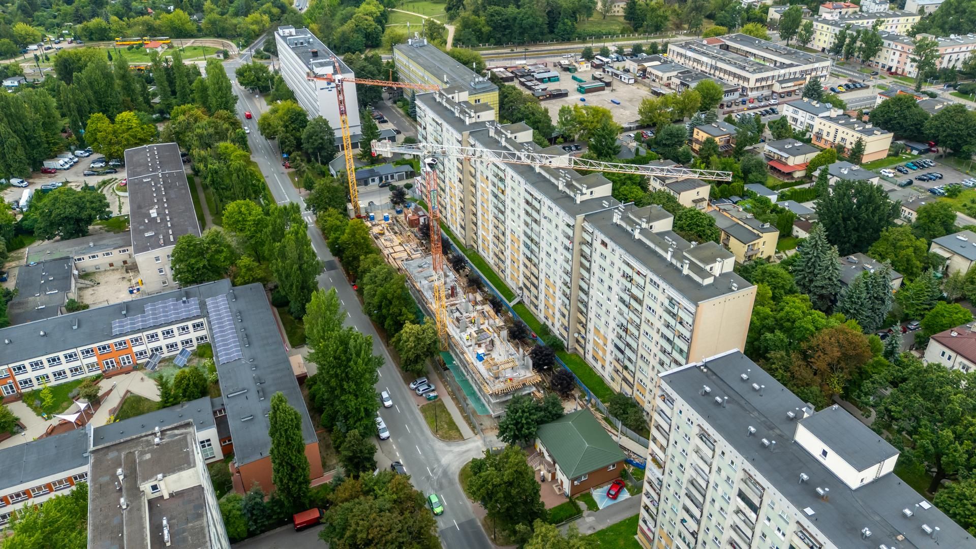 Inwestycja Wola Księcia Janusza w Warszawie w budowie