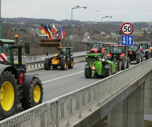 Protest rolników. Zablokowali granicę w Cieszynie