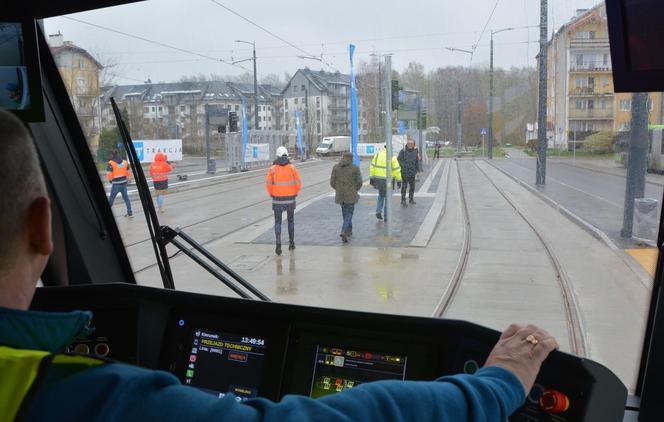 Budowa nowej linii tramwajowej w Olsztynie dobiega końca. Pierwszy przejazd przebiegł bez problemów