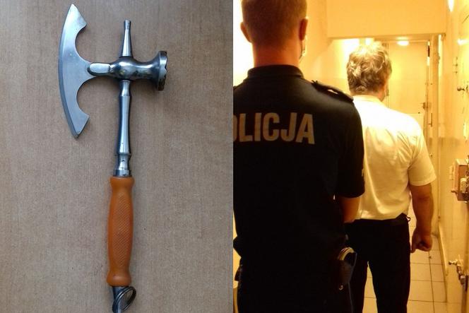 Policja z Jastrzebia-Zdroju zatrzymała agresywnego mężczyznę