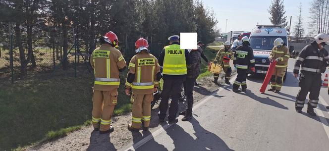 We Włoszakowicach motocyklista zderzył się z samochodem osobowym
