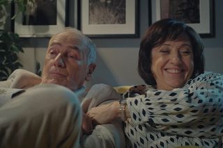 M jak miłość odc. 1844. Iwona (Hanna Śleszyńska), Jerzy Argasiński (Karol Strasburger)