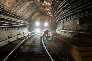 Prace w warszawskim metrze