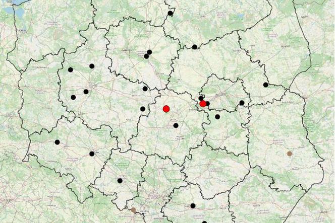 Wakacyjna Mapa Wypadków Drogowych