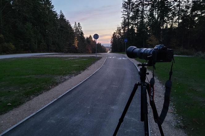 Tatry widziane z drogi Zagnańsk - Kielce