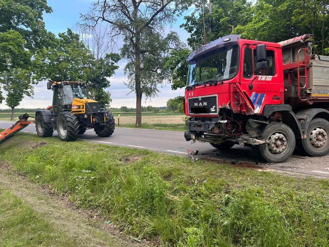 Wypadek na DW698 pod Mordami