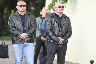 Mariusz Pudzianowski na pogrzebie DJ Hazela, Michała Orzechowskiego