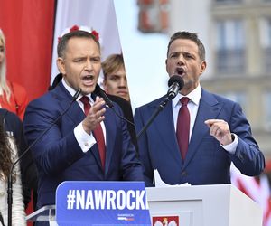 Polityczne starcie na marsze. Trzaskowski i Nawrocki zagrzewają do politycznego boju