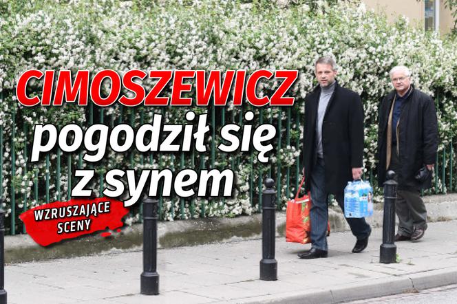  Cimoszewicz pogodził się z synem - Wzruszające sceny