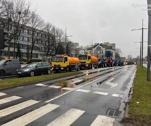 Strajk rolników w Śląskiem 20.02.2024