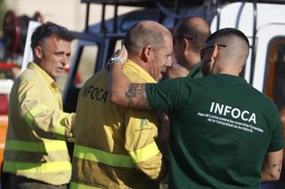 Pożary lasów w Hiszpanii