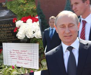 List na grobie rodziców Putina. Państwa syn zachowuje się niedopuszczalnie