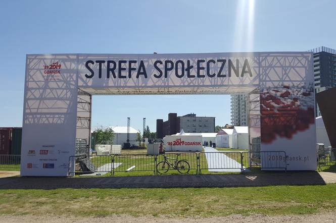 To właśnie w Strefie Społecznej przed Europejskim Centrum Solidarności powstanie flaga narodowa